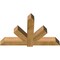 Ekena Millwork Kennewick Rough Sawn Timber Gable Bracket, Western Red Cedar, 60"W x 38"H x 6"D x 6"F, 15/12 Pitch GBW060X38X0606KEN00RWR - alternate 5